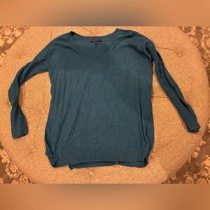 American Eagle Outfitters Teal Knit Top